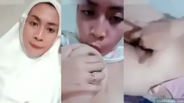 Liar! Ukhti Mukena Binal Ngangkang Bikin Crot